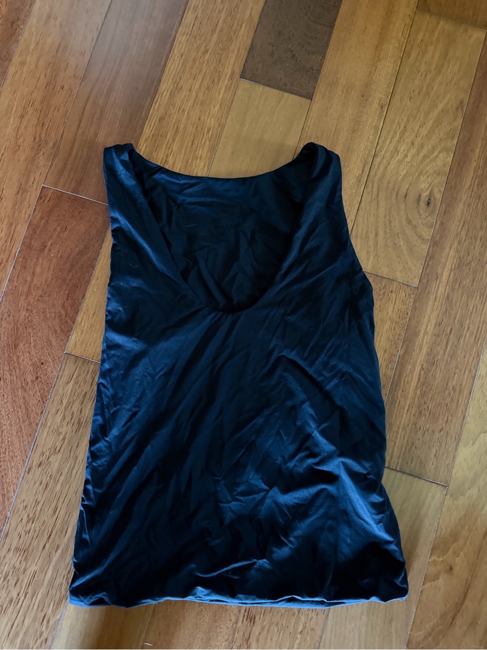 Women's Black V-Neck Tank Top